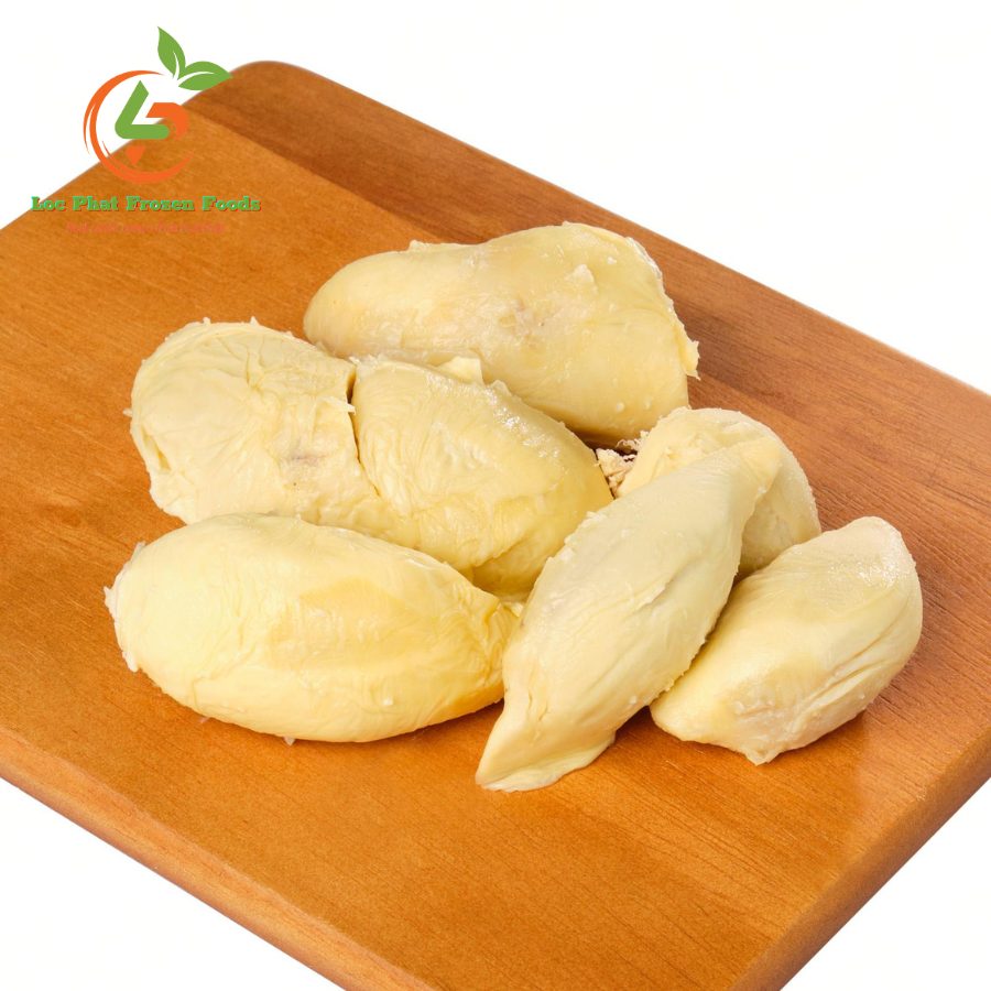 Cơm sầu riêng đông lạnh nguyên chất Com sau rieng nguyen chat 4