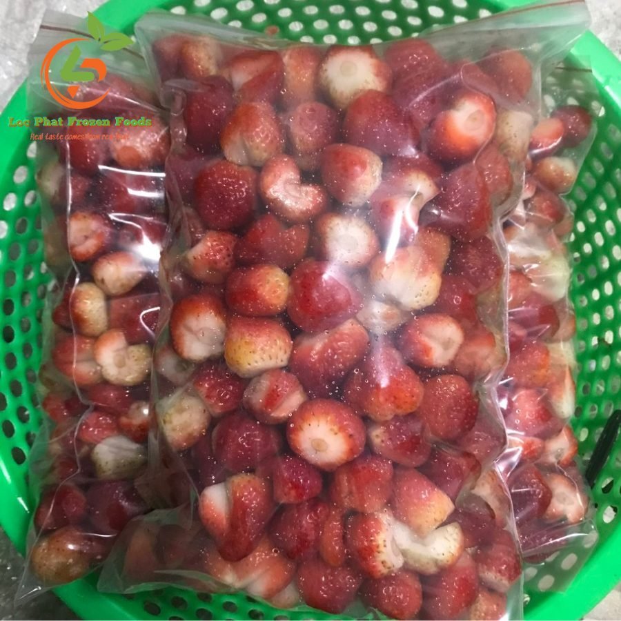 Dâu tây Đà Lạt đông lạnh dau tay da lat 1